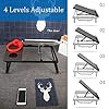 Laptop-Table-Foldable-Lap-Desk-Stand-Adjustable-Laptop-Table-for-Bed-Notebook-Desk-Portable-Notebook-Bed-Tray-Multifunction-Lap-Tablet-with-Cup-Holder Mnkyer Laptop Table Foldable Lap Desk Stand, Adjustable Laptop Table for Bed Notebook Desk Portable Notebook Bed Tray…