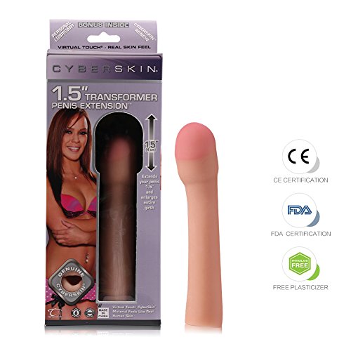 P-enis Sleeve Extension Extender C-ock Erect D-i-l-d-i-o Enhancer for Man and Couples (B2)