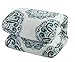 Chic Home Green Reversible Bed in a Bag Duvet Cover Set, Full/Queen Size (3 Piece), Ibiza - Medallion Boho Pattern Microfiber Bedding with Geometric Printed Backing - Duvet & Pillow Shams