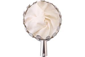 TOOKIE Fruit Picker Head Basket, Fruit Picking Tool with Basket, Orange Picker Pole Tool, Fruits Catcher Bag for Harvest Picking Citrus Pear Lemon Mango Tree Picker (16cm)