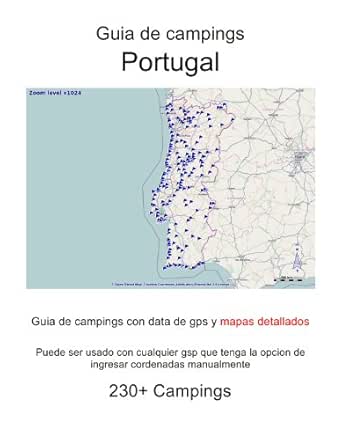 mapa campings portugal Amazon.com: Guia de campings en PORTUGAL (con data de gps y mapas mapa campings portugal Amazon.com: Guia de campings en PORTUGAL (con data de gps y mapas