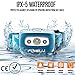 Foxelli LED Headlamp Flashlight for Adults & Kids, Running, Camping, Hiking Head Lamp with White & Red Light, Comfortable Headband, Lightweight & Waterproof, 3 AAA Batteries