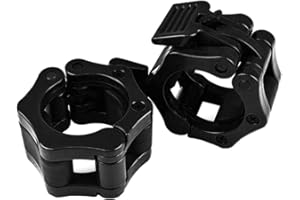 Barbell Clamps Olympic Barbell Collars Dumbbell Spinlock Clips 50mm Weight Lifting Dumbbell Barbell Bar Quick Release Lock Bu