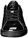 PUMA Men's Basket Classic Patent Emboss Fashion Sneaker, Safety Yellow (10 D(M) US, Puma Black)