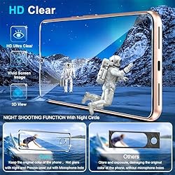 [3+3 Pack] Tempered Glass Screen Protector for