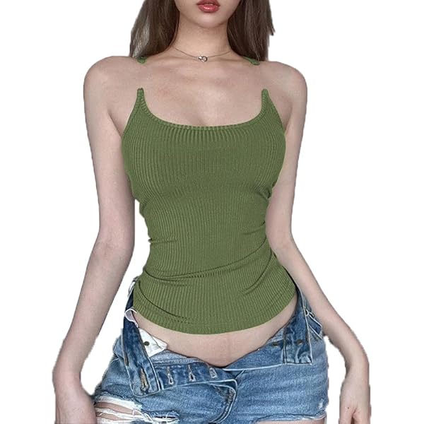 トップス VINTAGE RIBBED CORSET TOP_SLEEVELESS ASOS DESIGN lace up front ribbed corset top in black | ASOS