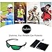 Duduma Polarized Sports Sunglasses for Men Women Running Cycling Fishing Golf Driving Shades Sun Glasses Tr90 (black matte frame with Green lens)