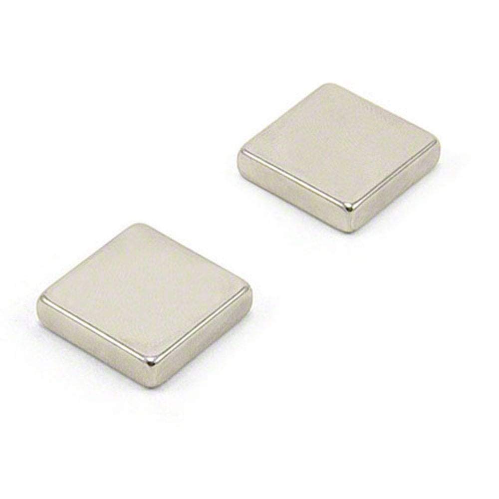 Magnet Expert® 20 x 20 x 5mm thick N42 Neodymium Magnet - 7.8kg Pull ( Pack of 2 )