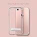 Spigen Crystal Hybrid iPhone 7/iPhone 8 Case with Water-Mark Free Clear Case and Magnetic Metal Kickstand for Apple iPhone 7 (2016)/iPhone 8 (2017) - Rose Gold