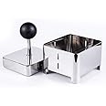 Raw Rutes - Tofu Press (Ninja) - Remove Water from Tofu OR Make Your Own Tofu or Paneer - Handcrafted in USA from Stainless Steel