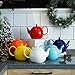 Sweese Porcelain Teapot, 40 Ounce Tea Pot - Large Enough for 5 Cups, Navy