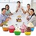 safegadgets Silicone Cupcake Liners. Non – stick Muffin Baking Cups, Bakeware Sets. By safegadgets