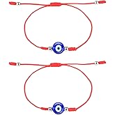 ChicLuxeDorn Evil Eye Protection Bracelets for Women, Vanlentines Day Gifts, Adjustable Red String Couple Gifts Lucky Amulet Bracelets with Blue Turkish Evil Eye Bead For Girlfriend Boyfriend