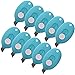 BCP 10PCS Ranm Coor Mini Reable ity Kni Box Cutter ng Bg Opener Letter Opener