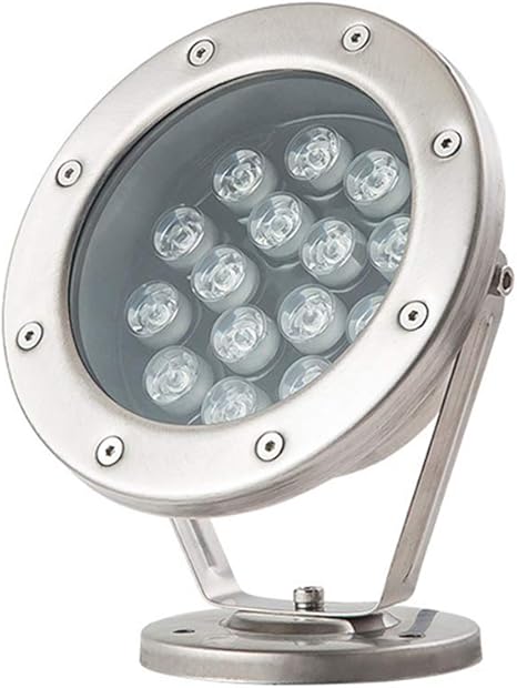 gyfhmy luz de la piscina foco subacuatico luces para estanques lampara sumergible acuario ip68 a prueba de agua 12 bombillas led multicolor para