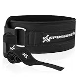 Crossactiv Liftsystem 4-inch Ultra Low Profile Weightlifting Lifting Belt and Back Support PLUS 1 Pair of 18