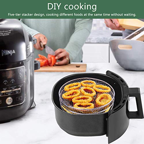 Benooa Dehydrator Rack for Oven/Ninja Foodi Stainless Steel 5 Tier