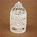 HOMEGOAL Decorative Candle Lanterns,Small Metal Birdcage Candle Holders,Hanging Tealight, Vintage Centerpieces for Wedding & Party
