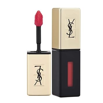 Yves Saint Laurent Rouge Pur Couture Vernis A Levres Glossy Stain Lip Gloss No 12 Corail Fauve 02 Ounce