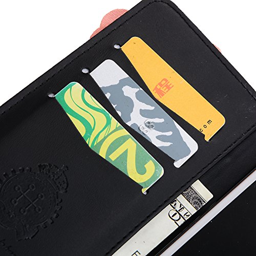 image for Leather Wallet Case iPhone 8 Plus,iPhone 7 Plus Women HandBag Case wit