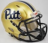 PITTSBURGH PANTHERS NCAA Riddell Revolution SPEED Mini Football Helmet PITT (SCRIPT)