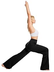 Talovee Yoga Pants Women Wide Leg Pants High Waist