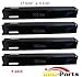 Hongso PPC181 (4-pack) Porcelain Steel Heat Plates, Heat Shield, Heat Tent, Burner Cover, Vaporizor Bar, Flavorizer Bar Replacement for Perfect Flame GSC3318, GSC3318N, Brinkmann 810-8501-S (17 9/16