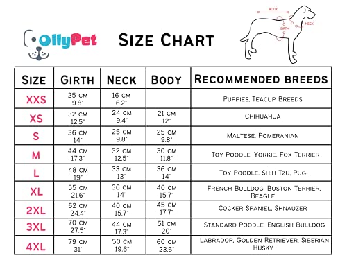 Ollypet Small Large Dog Clothes Shirt for Big Medium Dogs Ice Cream Funny Clothing for Summer Teacup Apparel (M)