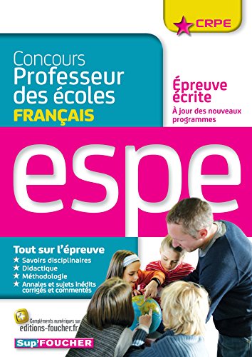 Concours professeur des écoles