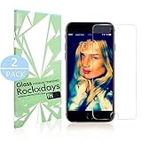 Apple iPhone 6S/iPhone 6 Tempered Glass Screen Protector,Rockxdays [9H Hardness][Anti-Fingerprint][Oil and Scratch Coating] Tempered Glass Screen Protector for iPhone 6S /iPhone 6 4.7Inch - 2 pack