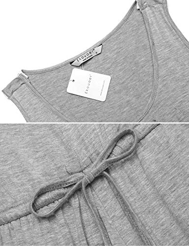 Birthing Gown Labor And Delivery Ekouaer Maternity Sleepwear