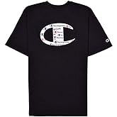 Champion Big and Tall T Shirts for Men – Crewneck Mens Big and Tall Graphic Tee