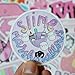 53 Pcs Cute Pink Teen Girl Decal Stickers for Laptop and Water Bottles,Waterproof Durable Trendy Vinyl Laptop Decal Stickers Pack for Teens, Water Bottles, Computer, Travel Case (Pink Lady)