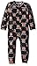 Outerstuff NFL Teams Toddler Unisex Long Sleeve Team Print Coverall Bodysuit Pajamas (2T-4T)