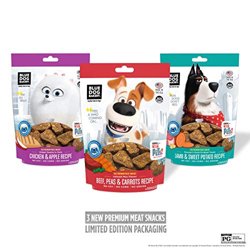 Blue Dog Bakery Natural Dog Treats, USA Premium Meat Snacks