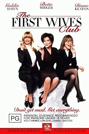 Amazon Com The First Wives Club Diane Keaton Bette Midler Goldie Hawn Non Usa Format Pal Region 4 Import Australia Stockard Channing Diane Keaton Bette Midler Goldie Hawn Hugh