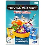 Trivial Pursuit Family Edition Game, Game Night, Ages 8 and up(Amazon Exclusive)