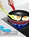 Silicone Kitchen Utensils Set 10 Pieces | Colorful Cooking Utensil | Soft Nonstick Kit with Solid Core | for Home Cooking, BBQ, Baking, Serving, Outdoor, Picnic, Camping, RV, Dorm, Lodge, Dorm, Gadget