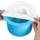 Lambow 20-Pack of Pool Skimmer Socks - Filter Savers for Filters, Baskets, and Skimmers