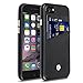 Compatible with iPhone 8/7 Case, Cobble Pro Premium Handcrafted Leather Textured Back Cover with ID Credit Card Slot Holder for iPhone 8/7 (4.7