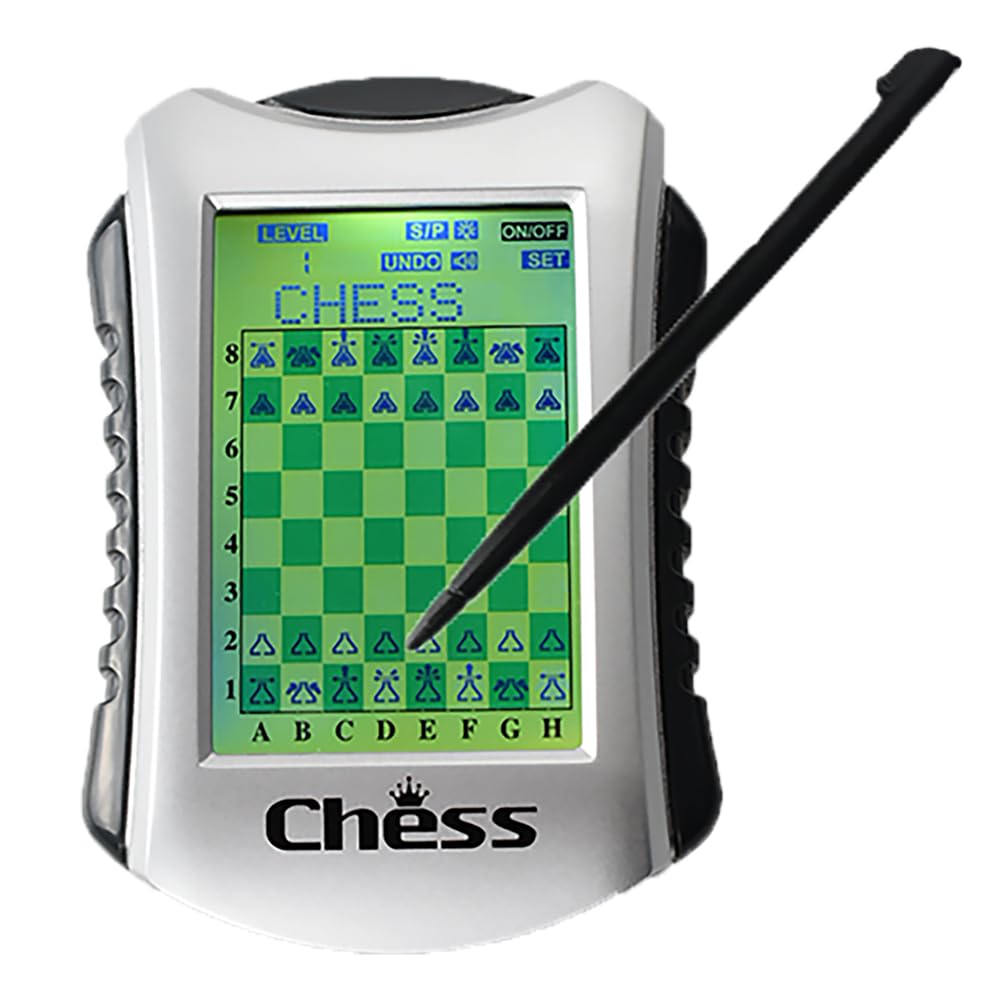 Fimleiy Ultimate Portable Chess Game with Touch Screen and Backlit Display – Perfect for Beginners and Chess Enthusiasts