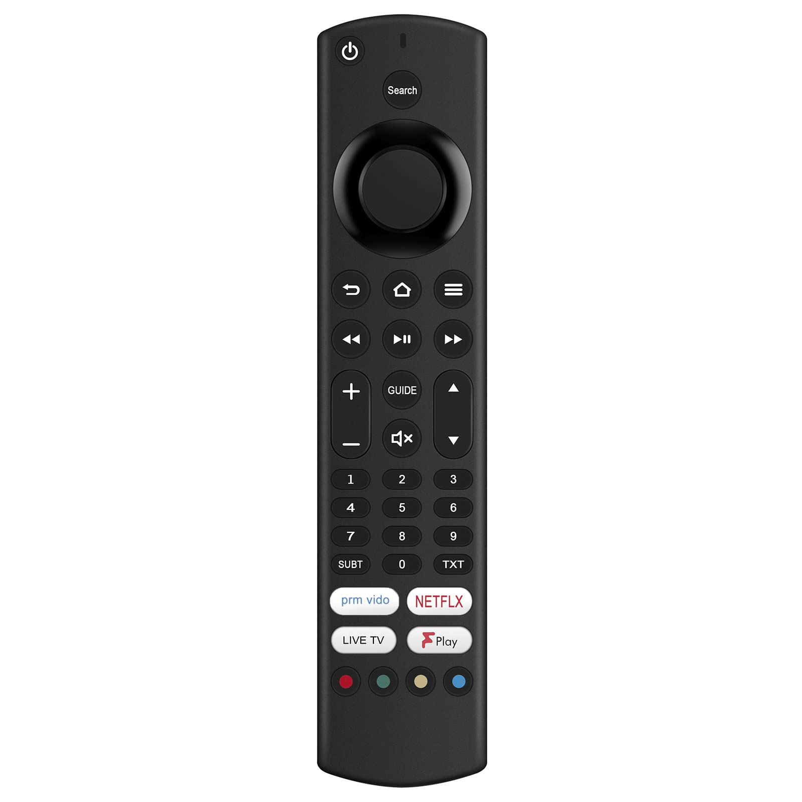VINABTY RM-C3255 Replacement Remote Control fit for JVC Smart TV LT-43CF700 LT-55CF890 LT-32CF600 LT-65CF890 LT-50CF810 LT-55CF810 LT-65CF810 LT-43CF810 LT-40CF890 LT-49CF890 LT-40CF700 -No Voice