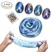 Egg Slime Kids Toys 4 Pack With A Bag Of Decorative Figures –Non Toxic Sludge, Fluffy, Non Stick, Soft & Scented –Relieve Stress & Anxiety, Have Fun, Keep Your KidsBusy, Make Great Party Fav