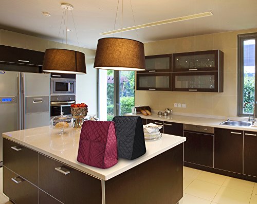 Stand Mixer Cover Dust-proof with Organizer Bag for Kitchen Mixer (Red) - Thumbnail 6