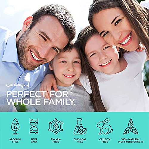 Dale Audrey Oil Pulling for Teeth and Gums Made in USA Mint Flavored