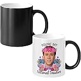 WECE You're My National Treasure Morphing Coffee Mug Heat Reveal Color Change Mug Gift Idea 11 Ounces