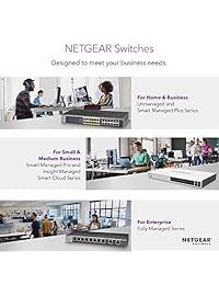 NETGEAR 5 Puertos Gigabit Ethernet Smart Managed Plus Switch (GS305E)