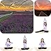 LWJ 1982 Women Workout Long Sleeve Tops Hiking Running Quick Dry Shirts Thumbhole Yoga Sports Seamless (Small, Purple)