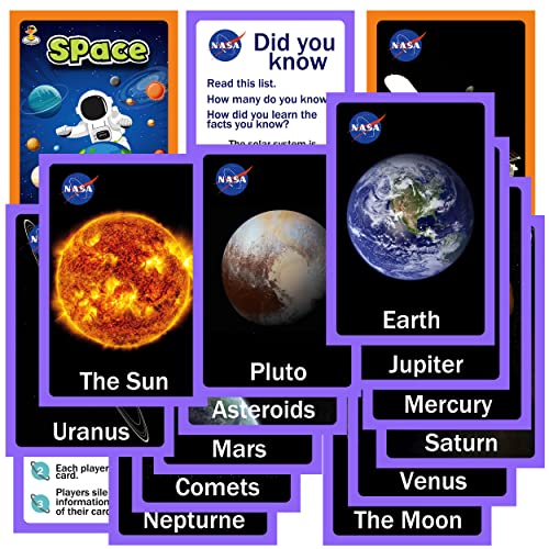 Solar System Planets Toys for Kids, STEM Educational Sensory Toys for Autistic Children Non-Toxic, Space Astronaut Slime Ball Alien Monster Toy Set with Mesh Storing Bag for 3-5-8-10 Boy Girls
