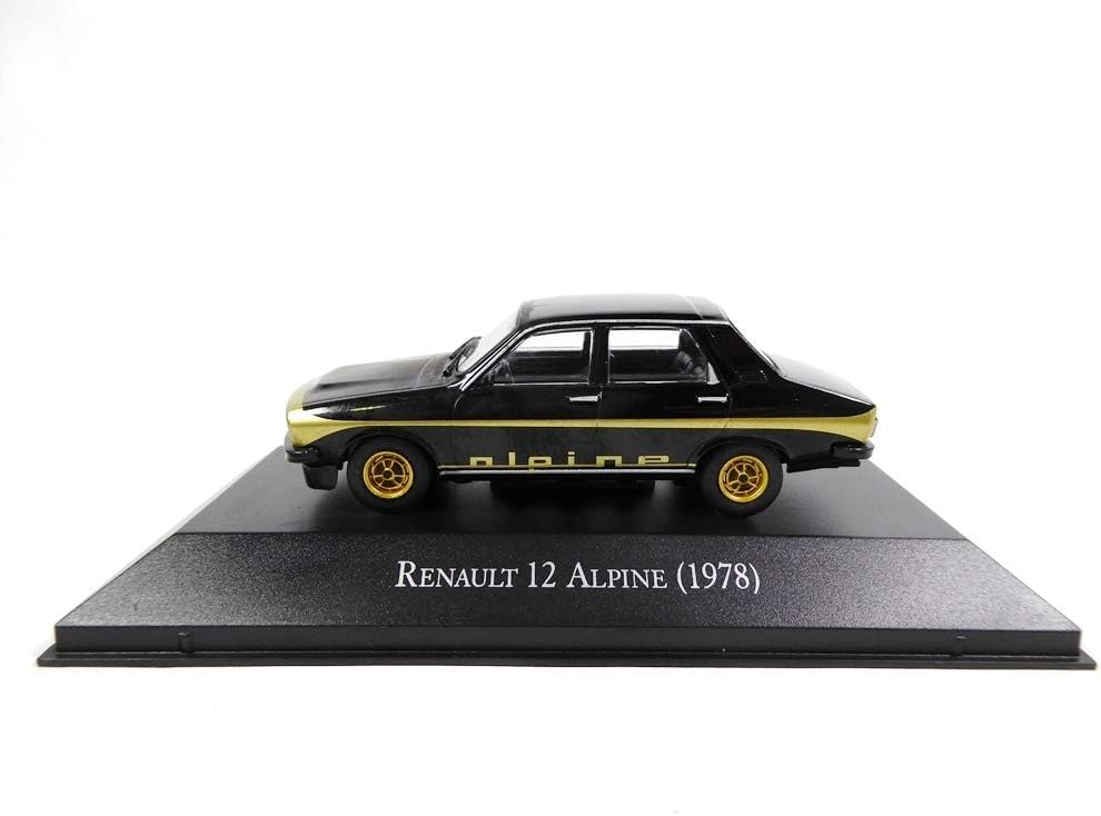 OPO 10 - Car 1/43 Salvat collection: Renault 12 alpine 1978 R12 (AR43), Red, Medium